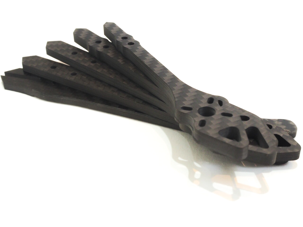 Drone Build 3K Twill Matte Carbon Fiber Quadcopter Arms 4mm 5mm Armattan Productions