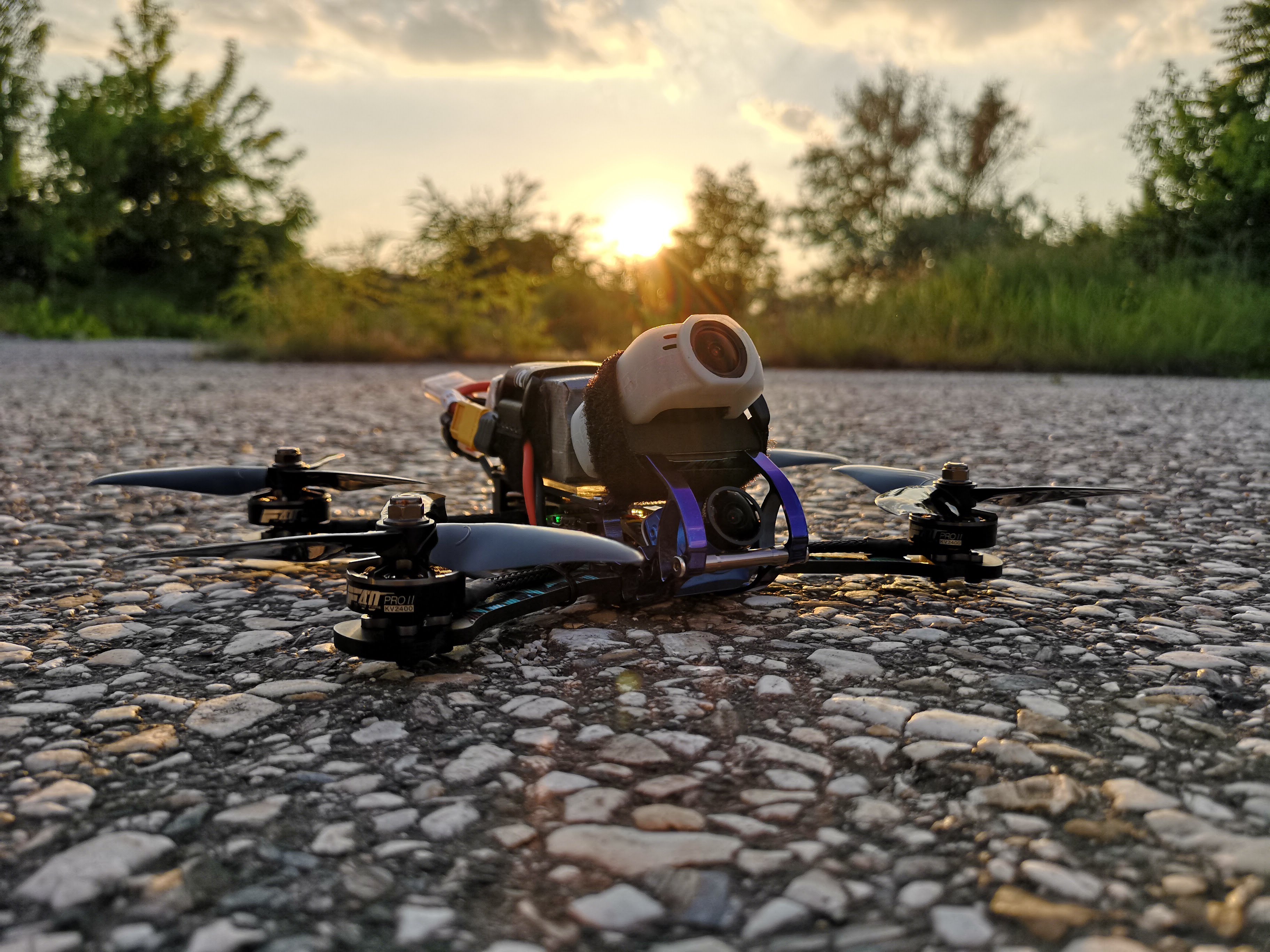 Armattan Rooster Frame on sunset