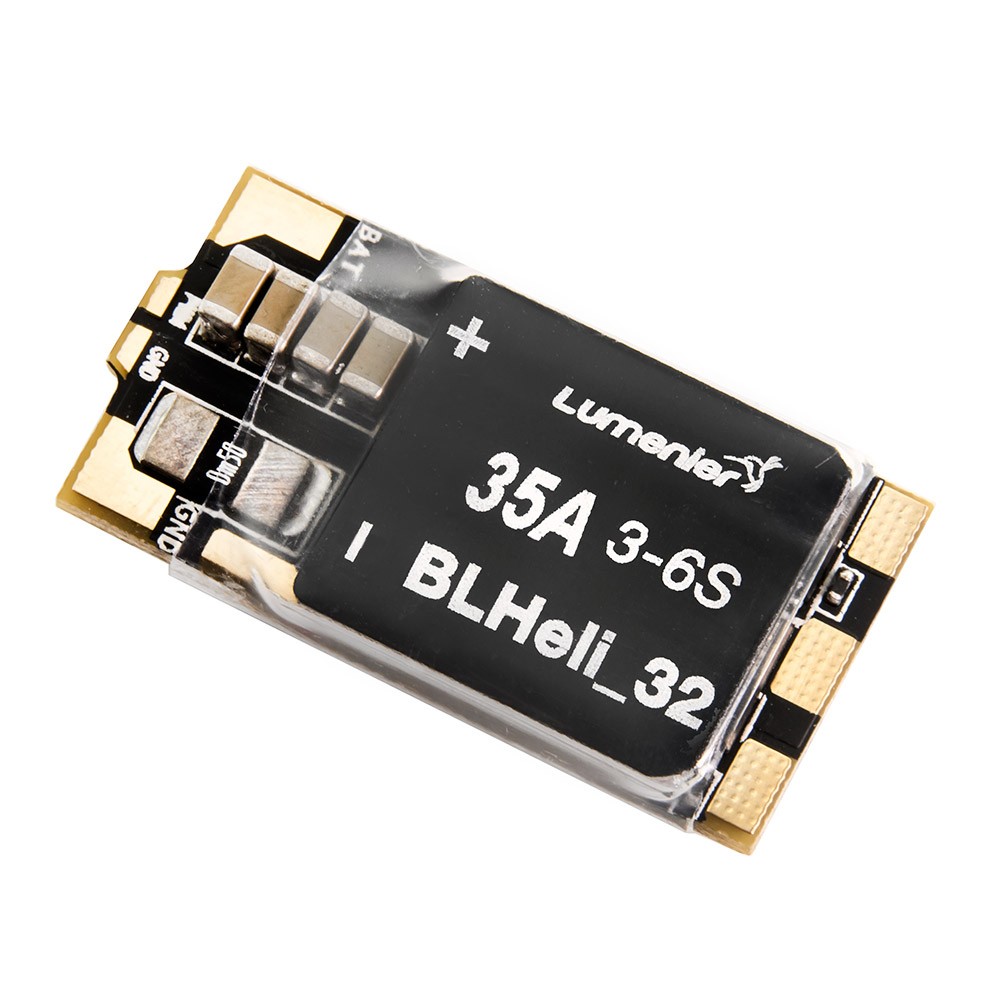Lumenier BLHeli_32 35A 3-6S DSHOT 1200 ESC w/ LED Drone Racing Heatsink High Amp X Class 6S Freestyle MultiGP