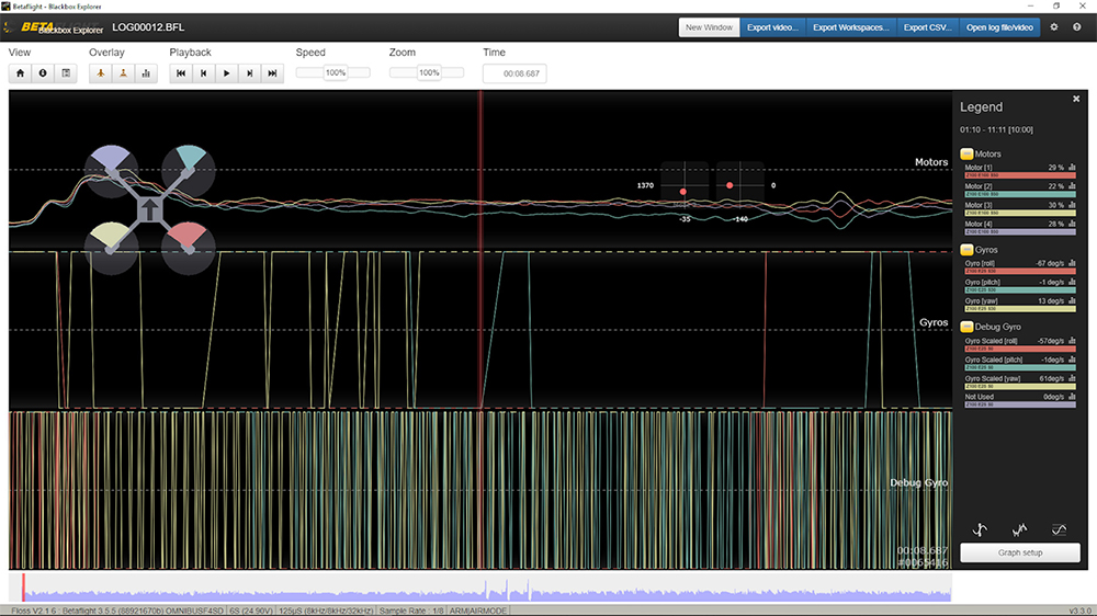 RPM Filtering - Logs