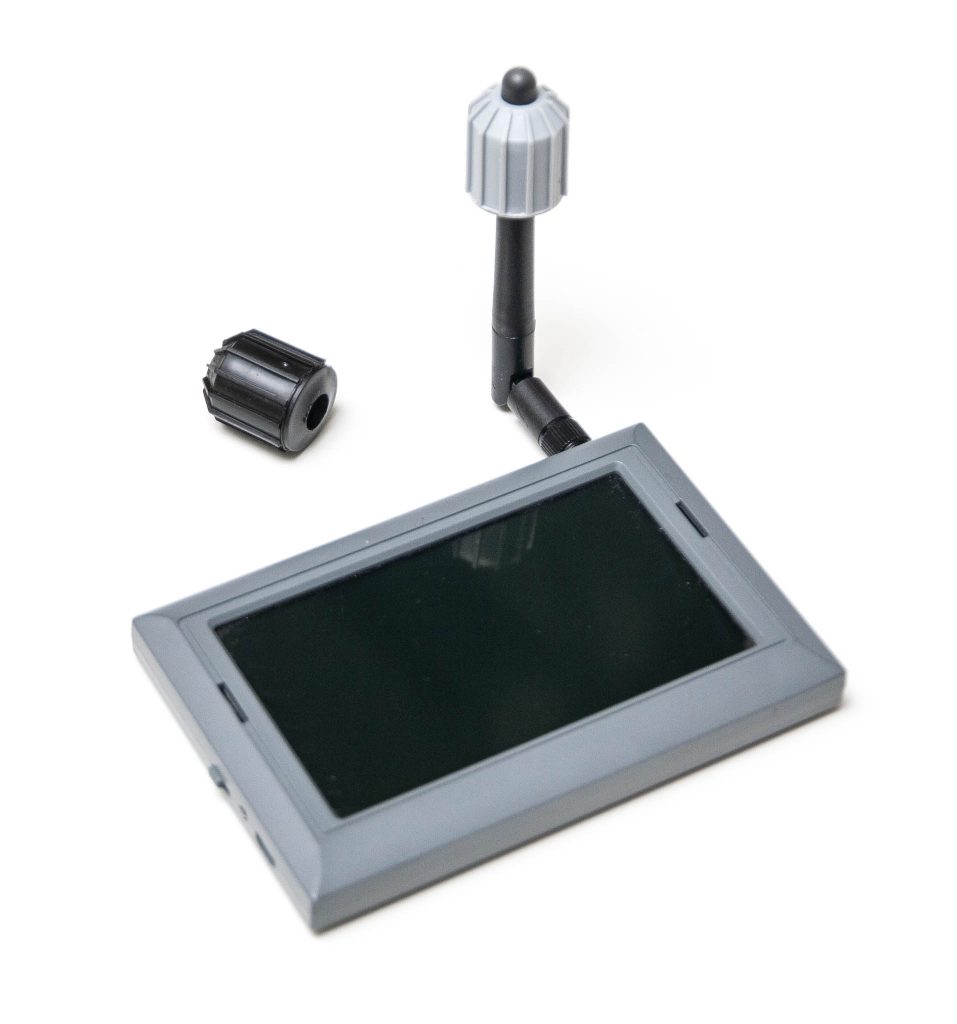 VAS Switchblade attached to standalone FPV monitor