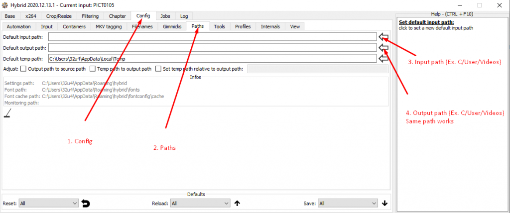 Hybrid - Select Paths