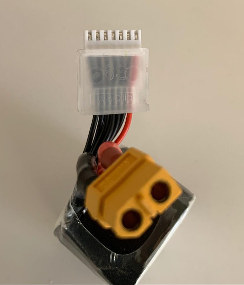 Tattu FunFly 1300mAh 6S battery connectors