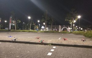 Outdoor night race with DJI digital FPV