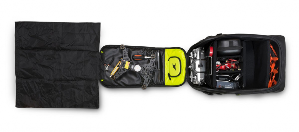 Torvol Quad Pitstop Backpack open view