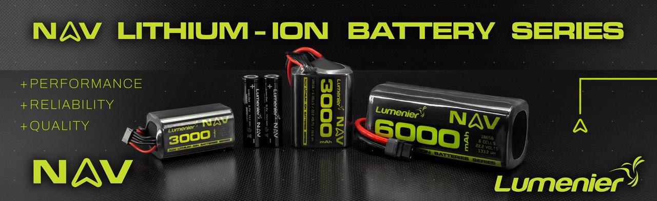 Lumenier NAV Series Batteries Banner