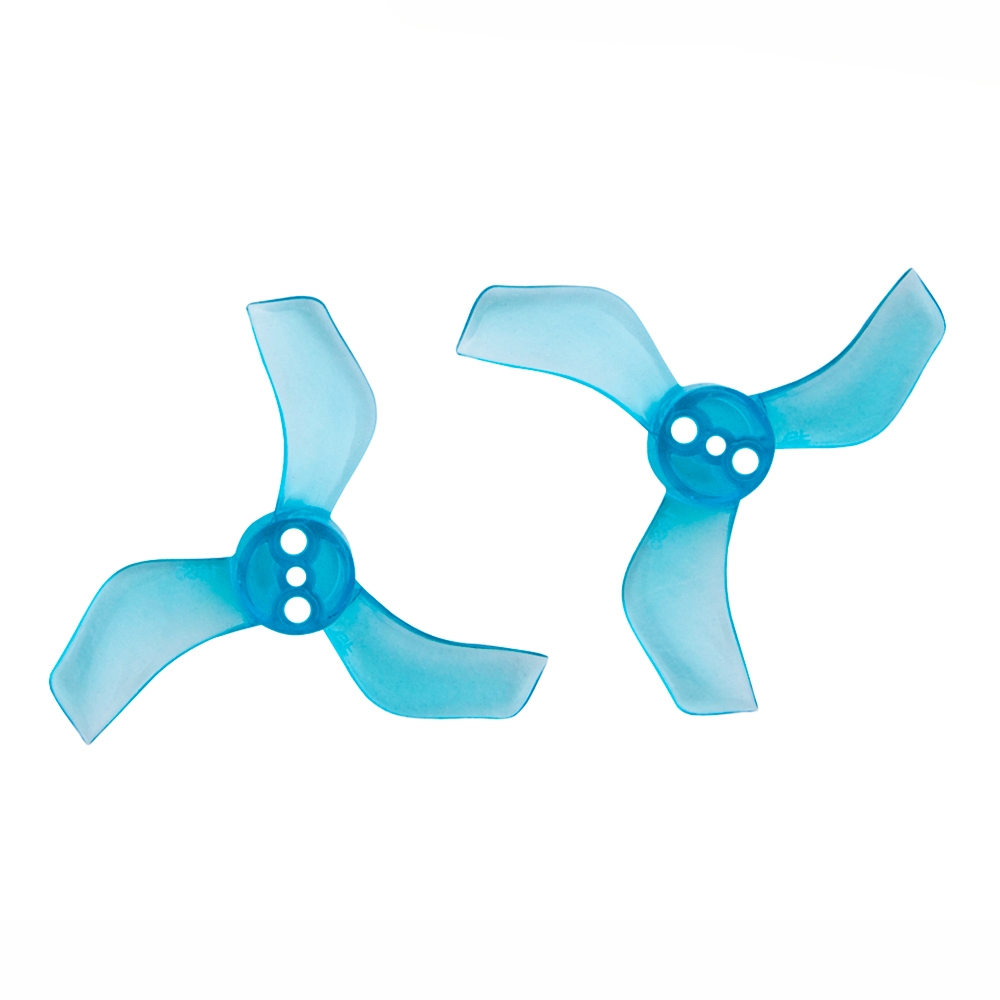 Gemfan 1635-3 40MM 3-Blade 1.5MM Shaft - Clear Blue