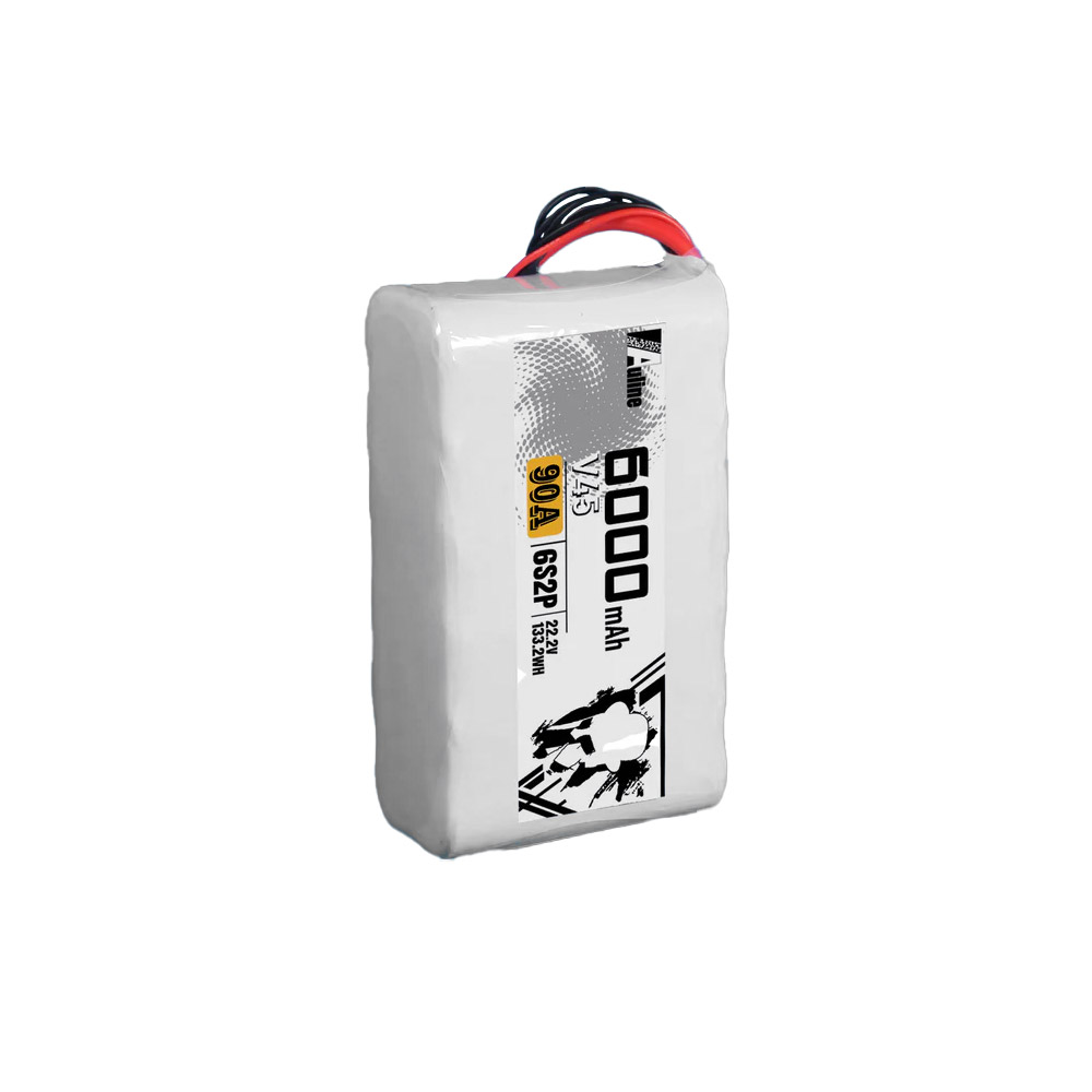 AULINE 18650 V45 6000mAh 6S 90A 22.2V Li-ion Battery XT60 [DG]