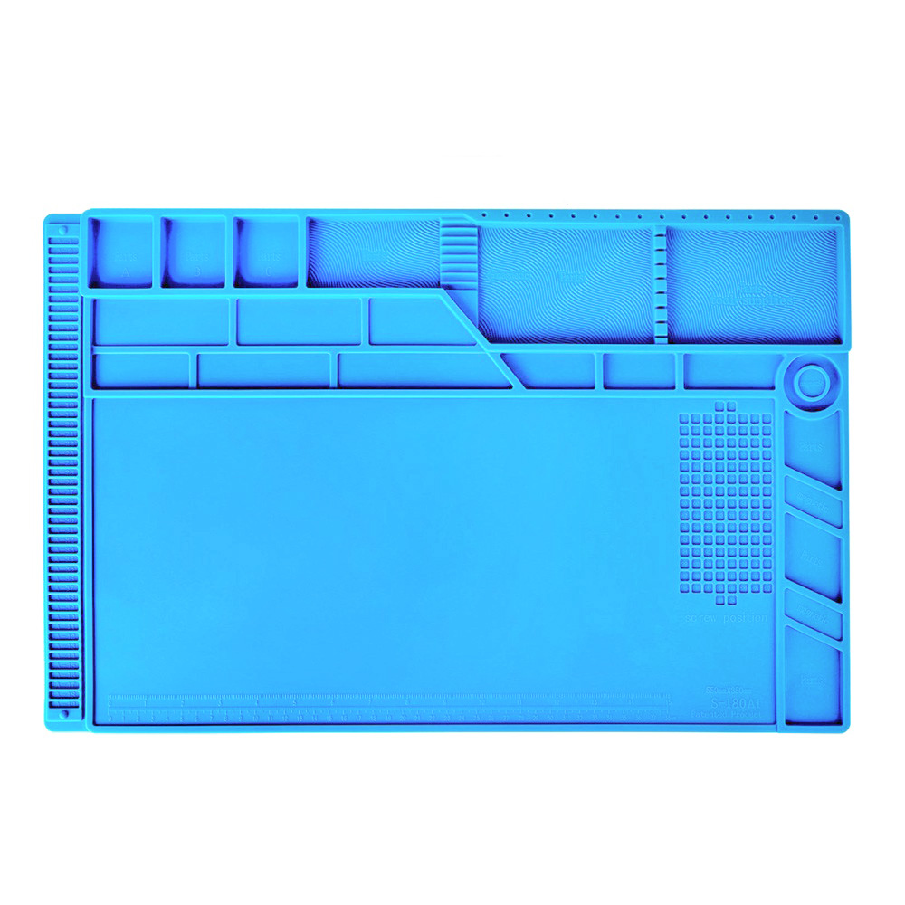 Kaisi S-180 Heat Resistant Silicone Magnetic Soldering Work Mat