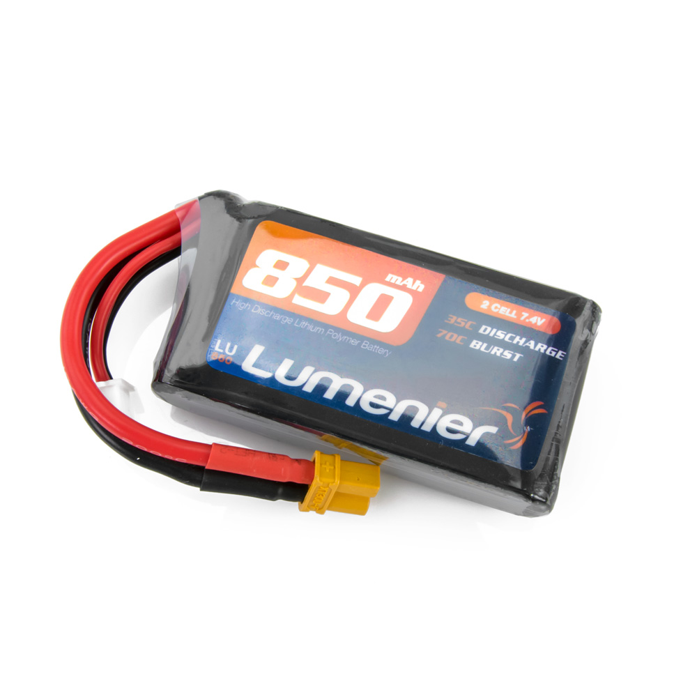 Lumenier 850mAh 2s 35c Lipo Battery (XT-30)
