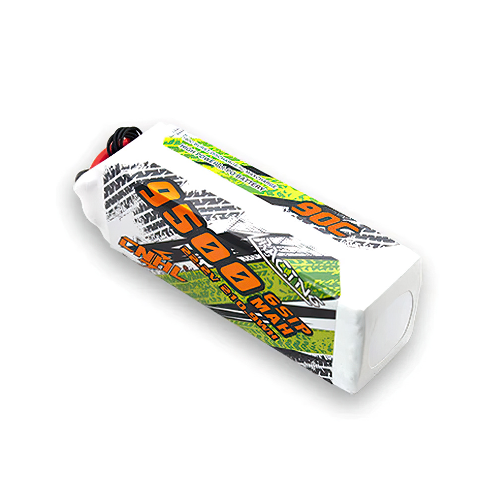 CNHL 9500mAh 6S 90C 22.2V LiPo Battery - EC5