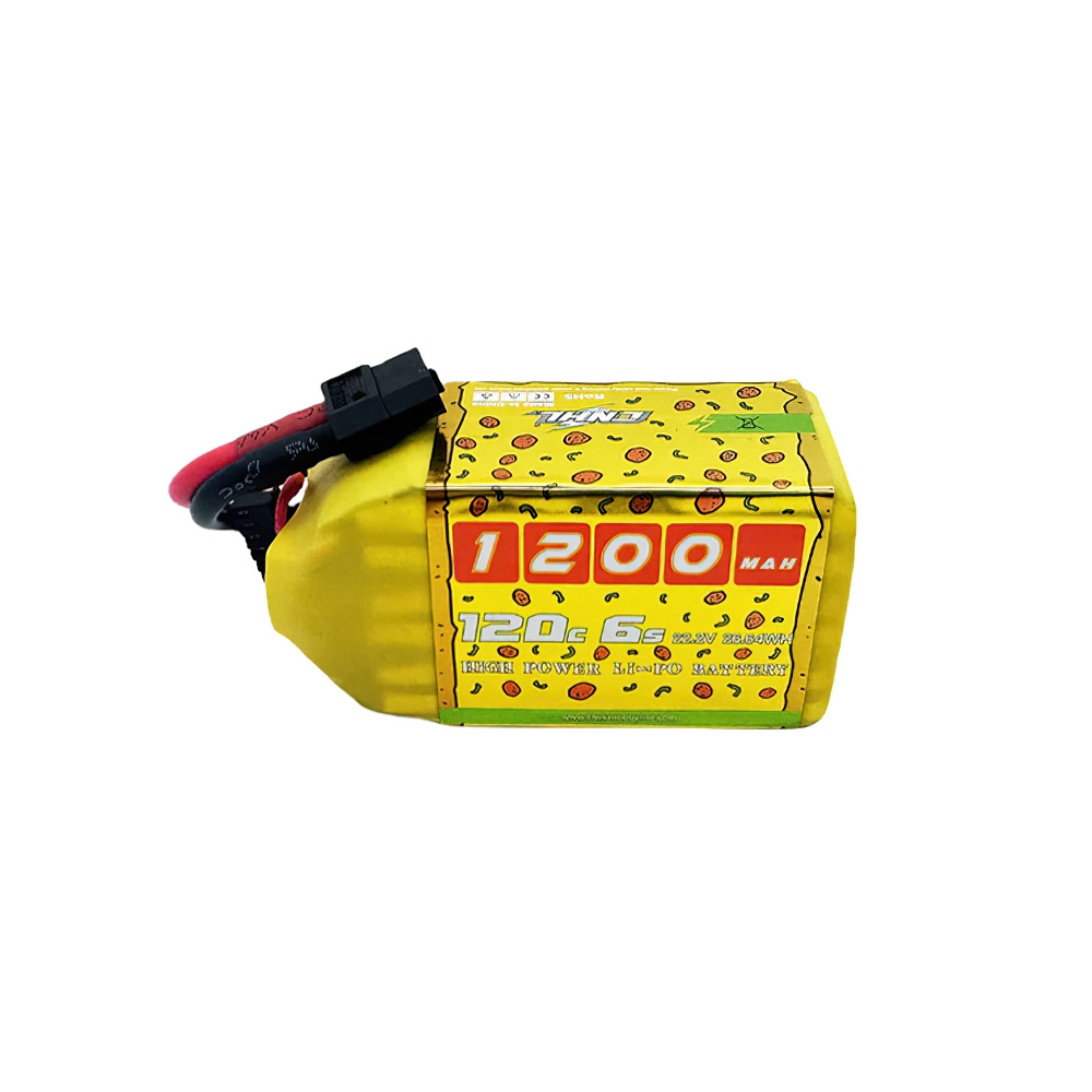 CNHL Speedy Pizza Drones 120C XT60 Lipo Battery - 1200mAh 6S
