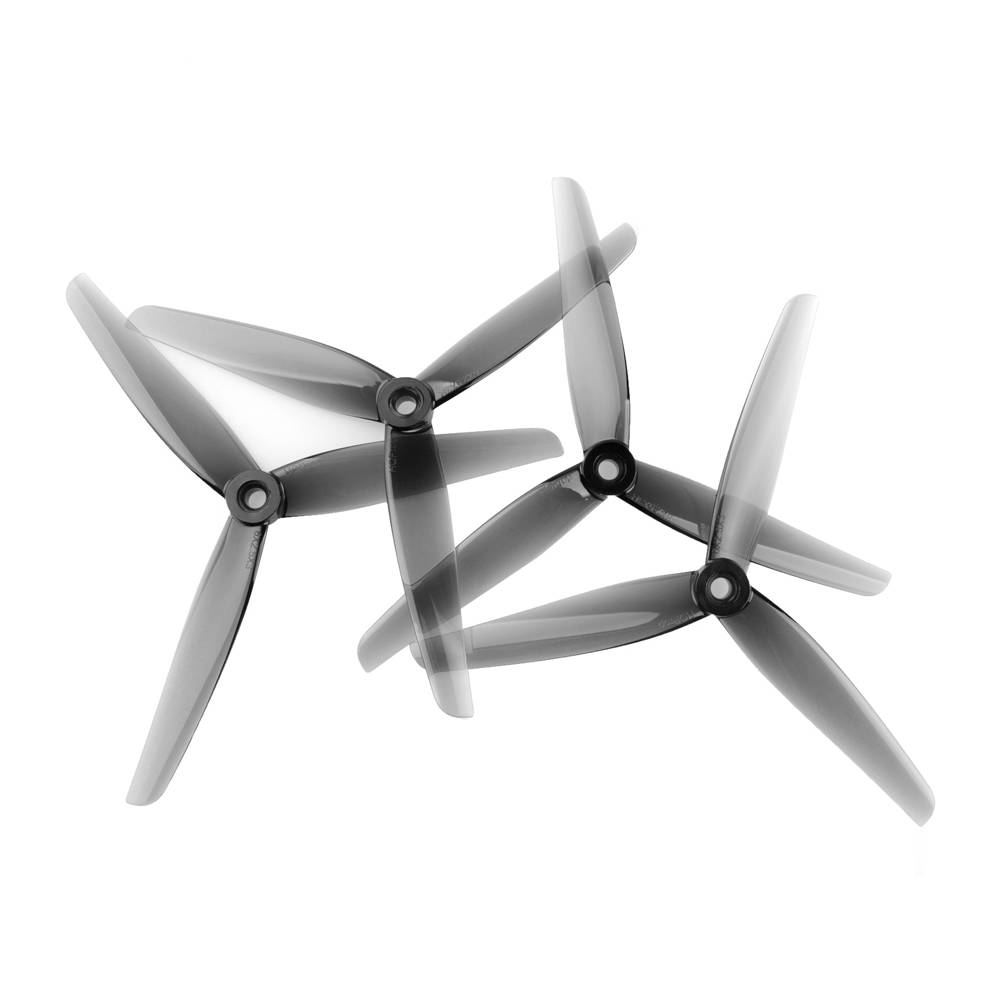 Hélices HQProp 6X2.5X3 - Cinza Transparente