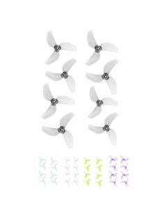 Gemfan 31MM 1219S 3-Blade Propeller (Set of 8) - 1mm Shaft