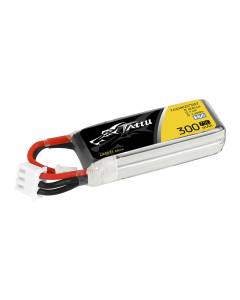 Tattu 300mAh HV 7.4V 75C 2S1P LiPo Battery - JST-PHR