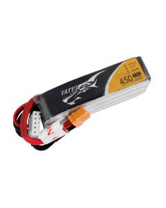 Tattu 450mAh 4S 75C LiPo Battery - Long Size XT30