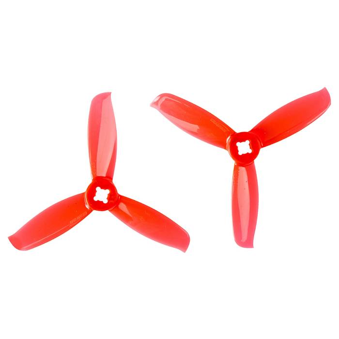 Hélices Gemfan WinDancer 3028-3 - Vermelho Transparente
