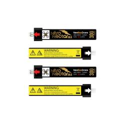 NewBeeDrone Nitro Nectar Gold 300mAh 1S HV LiPo Battery Pack (4pcs)