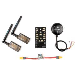 Holybro PX4 2.4.6 "Pixhawk" & M8N GPS & PM & 100mW Radio Telemetry V3 (915Mhz)