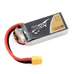 TATTU 1300mAh 3s 75c Lipo Battery