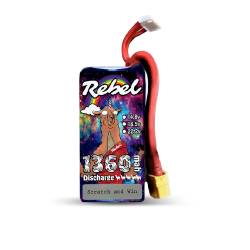 Rebel 1360mAh 4s Lipo Battery