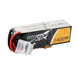 TATTU 1400mAh 6s 75c Lipo Battery
