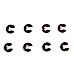 Replacement C-Clips - For 2mm Shafts (10pcs)
