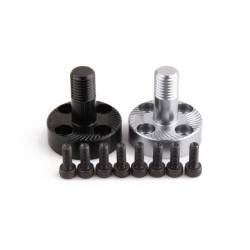 M8 Beechwood Self-Locking Prop Adapter (Black+Silver) for U7 Motors