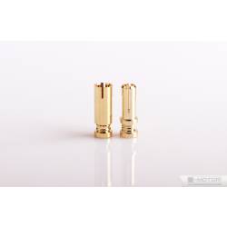 Tiger Motor Bullet Connector -24K 4mm (3 pairs)