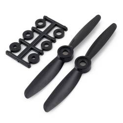 HQProp 4x4.5 CW Propeller - 2 Blade (2 Pack - Black)