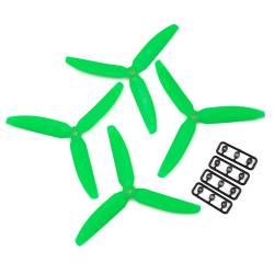 Gemfan 5x3 Propeller - 3 Blade (Set of 4 - Green)