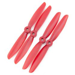 DAL 5x4 Propeller (Set of 4 - Red)