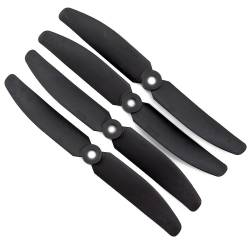 Gemfan 5x4 Nylon Glass Fiber Propeller (Set of 4 - Black)