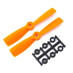 HQProp 4x4.5RO Bullnose CW Propeller - 2 Blade (2 Pack - Orange)