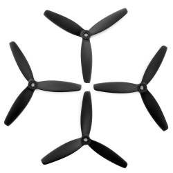 Lumenier 5x4x3 - 3 Blade Propeller (Set of 4 - Black)