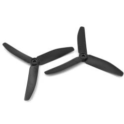 HQProp 5x4x3B CCW Propeller - 3 Blade (Black- 2 pack)