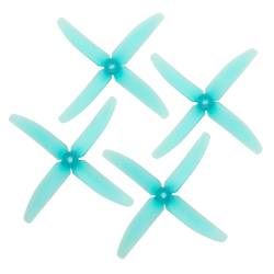 RaceKraft 5x4 Clear 4 Blade (Set of 4 - Emerald)