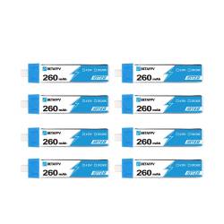 BETAFPV BT2.0 260mAh 1S 30C Battery (8pcs)