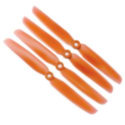 Gemfan 6x3 Nylon Glass Fiber Propeller (Set of 4 - Orange)