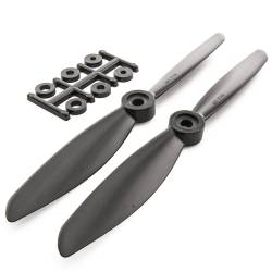HQProp 6x4.5R CW Propeller - (Black Carbon Composite) (2 pack)