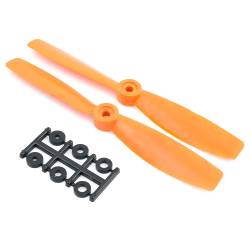HQProp 6x4.5O CCW Bullnose Propeller -  (Set of 2 - Orange)