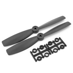HQProp 6x4.5RB CW Bullnose Propeller - (Set of 2 - Black)