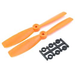 HQProp 6x4.5RO CW Bullnose Propeller -  (Set of 2 - Orange)