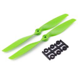 HQProp 7x4 CCW Propeller Slow Flyer- 2 Blade (2 Pack - Green)
