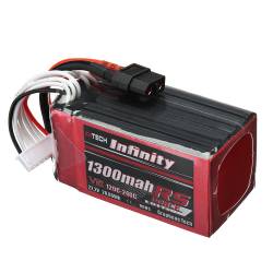 AHTECH Infinity RS Force V2 1300mah 120C 6S Lipo Battery