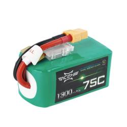 AceHE Racing Series 1300MaH 75C 5S Lipo Battery