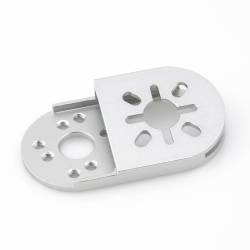 QAV250 Angled Motor Mount Extensions (Silver)