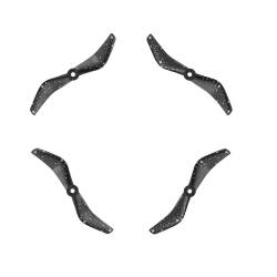 Azure Power 5050 5x5 PPA Carbon Fiber - 2 Blades (Set of 4 - Black)
