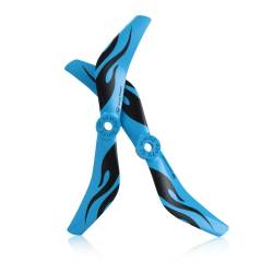 Azure Power 5050 5x5.0 - 2 Blades (Set of 4 - Polestar Blue)