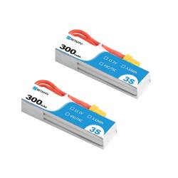 BETAFPV 300mAh 3S 45C Battery (2Pcs)